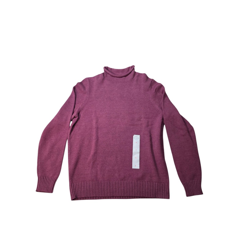St. John's Bay Mock‎ Neck Sweater Pullover Knit Top Long Sleeve Mens Small